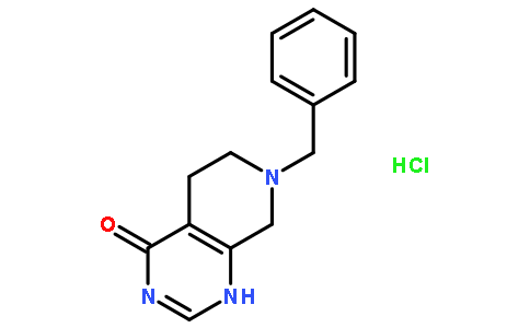 7-Benzyl-5,6,7,8-tetrahydropyrido[3,4-d]pyrimidin-4(1H)-one hydrochloride