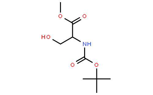 N-叔丁氧羰基-DL-丝氨酸甲酯