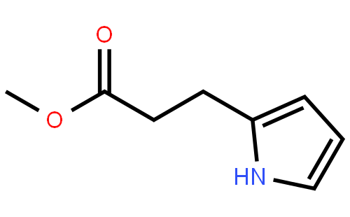 Methyl 3-(2-pyrrolyl)propionate [ 2-(2-methoxycarbonylethyl)pyrrole]