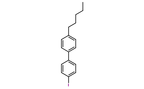 对碘戊基联苯 69971-79-5 4-戊基-4'-碘联苯