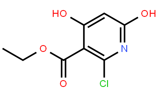 3-Pyridinecarboxylic acid, 2-chloro-1,6-dihydro-4-hydroxy-6-oxo-, ethyl ester