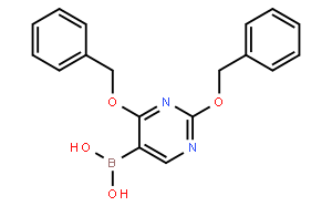 2,4-二苄氧基嘧啶-5-硼酸（含有不等量酸酐）