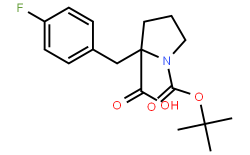 Boc-(S)-alpha-(4-fluorobenzyl)-proline