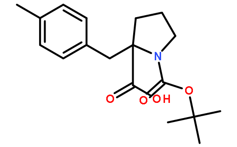Boc-(S)-alpha-(4-methylbenzyl)-proline