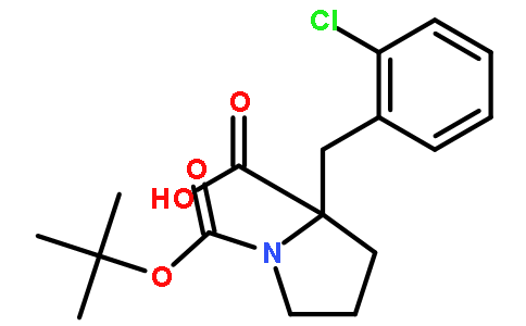 Boc-(S)-alpha-(2-chlorobenzyl)-proline