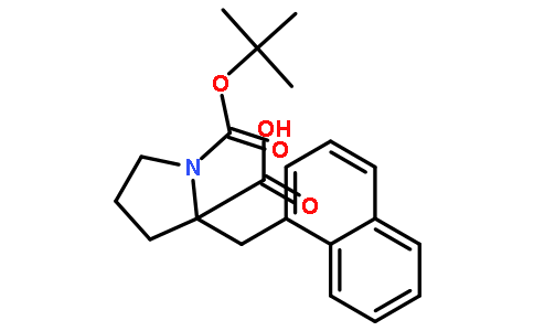 Boc-(S)-alpha-(1-naphthalenylmethyl)-proline