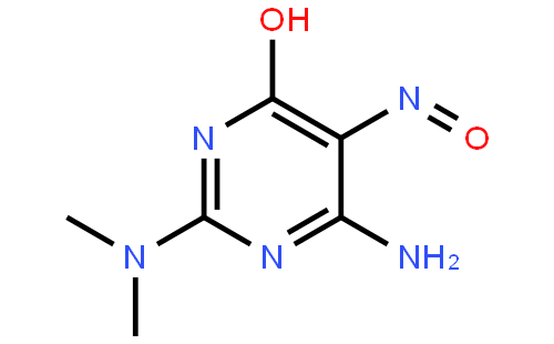 4-氨基-2-二甲基氨基-6-羟基-5-亚硝基嘧啶