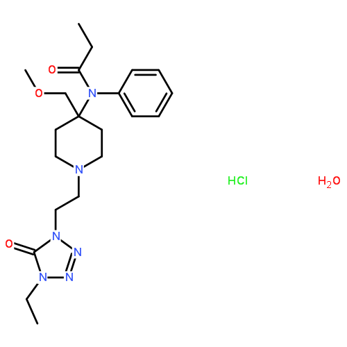 盐酸阿芬太尼结构式