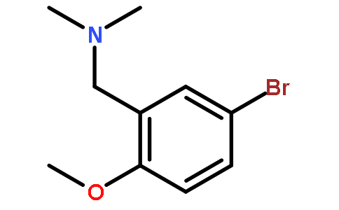 1-(5-Bromo-2-methoxyphenyl)-N,N-dimethylmethanamine