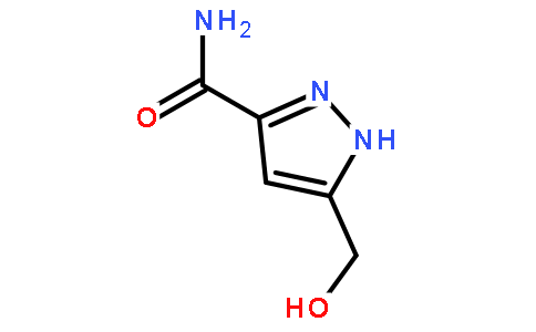 5-(Hydroxymethyl)-1H-pyrazole-3-carboxamide