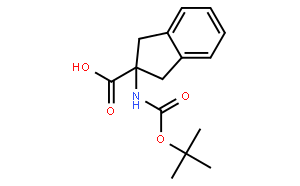 2-(Boc-氨基)茚满-2-甲酸