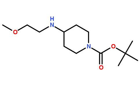 tert-Butyl 4-((2-methoxyethyl)amino)piperidine-1-carboxylate