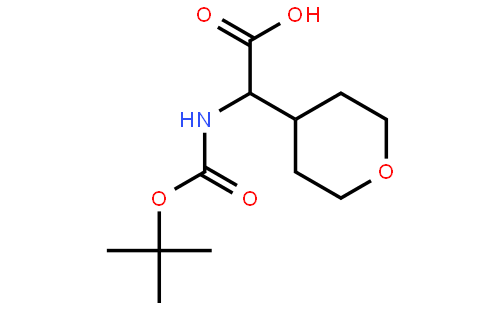 (S)-2-((tert-Butoxycarbonyl)amino)-2-(tetrahydro-2H-pyran-4-yl)acetic acid