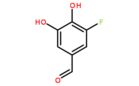 3-fluoro-4,5-dihydroxybenzaldehyde