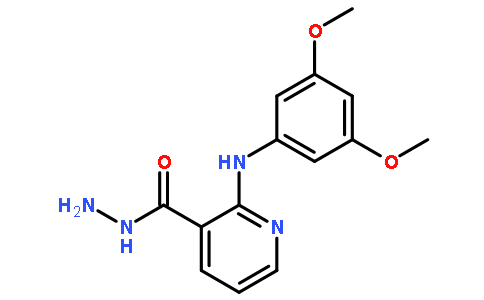 2-((3,5-dimethoxyphenyl)amino)nicotinohydrazide