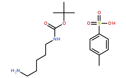 Mono-t-butoxycarbonyl 1,5-diaminopentane toluenesulfonic acid salt