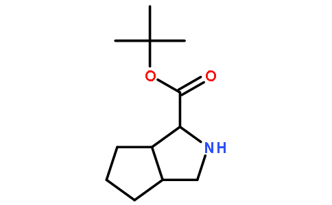 (1S,3aR,6aS)-八氢环戊烯并[c]吡咯-1-羧酸叔丁酯 *