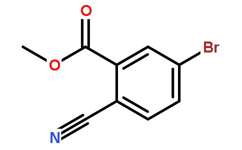 BENZOIC ACID,5-BROMO-2-CYANO-,METHYL ESTER