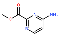 2-pyrimidinecarboxylic acid, 4-amino-, methyl ester