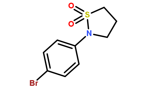 2-(4-Bromophenyl)isothiazolidine 1,1-dioxide