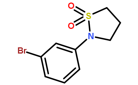 2-(3-Bromophenyl)isothiazolidine 1,1-dioxide