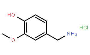 4-羥基-3-甲氧基芐胺.鹽酸鹽