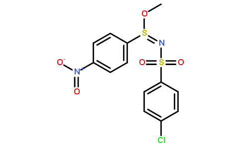 methyl N-[(4-chlorophenyl)sulfonyl]-4-nitrobenzenesulfinimidoate
