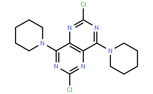 2,6-Dichloro-4,8-di(piperidin-1-yl)pyrimido[5,4-d]pyrimidine