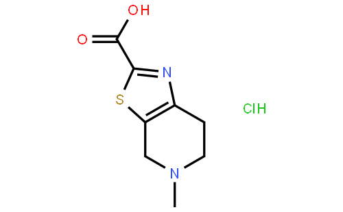 4,5,6,7 - 四氢 -5 - 甲基 - 噻唑并 [5,4-C] 吡啶 -2 - 羧酸盐酸盐