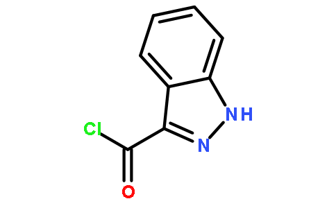 1H-indazole-3-carbonyl chloride