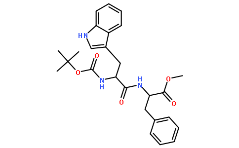 Boc-Trp-Phe-OMe