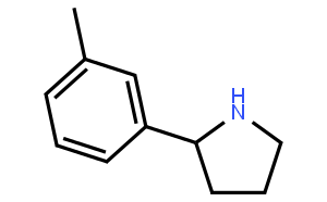 2-(3-甲苯基)-吡咯烷