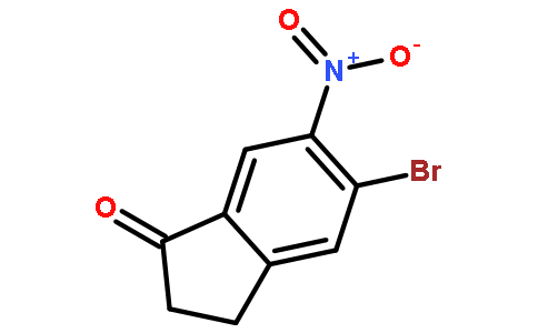 5-Bromo-6-nitro-2,3-dihydro-1H-inden-1-one