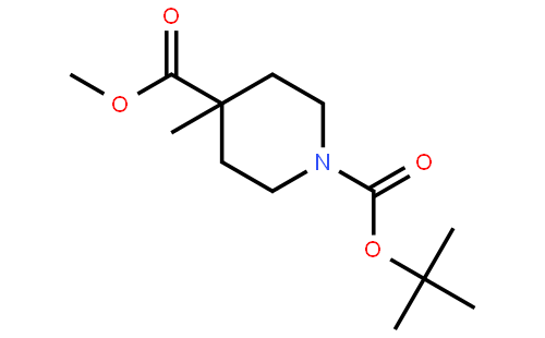 1-叔丁氧羰基-4-甲基-4-哌啶甲酸甲酯