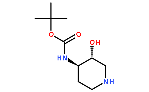 Carbamic acid, [(3R,4R)-3-hydroxy-4-piperidinyl]-, 1,1-dimethylethyl ester