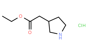 2-(吡咯烷-3-基)乙酸乙酯盐酸盐