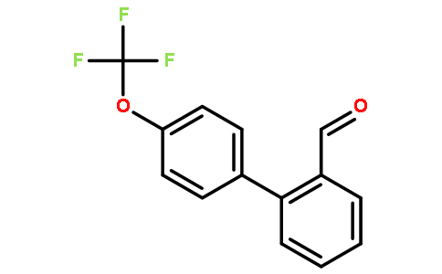 4-三氟甲氧基-联苯-2-甲醛