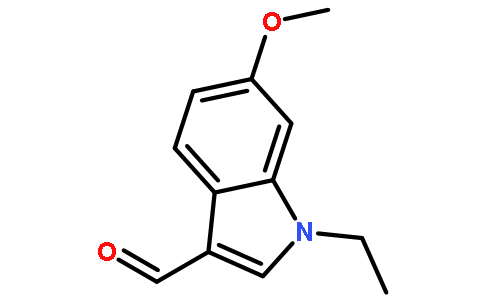 1H-Indole-3-carboxaldehyde,1-ethyl-6-methoxy-