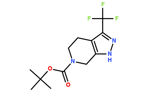 tert-Butyl 3-(trifluoromethyl)-4,5-dihydro-1H-pyrazolo[3,4-c]pyridine-6(7H)-carboxylate