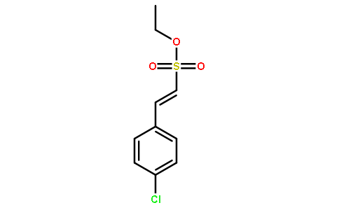 (E)-Ethyl 2-(4-chlorophenyl)ethenesulfonate