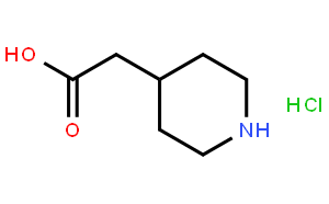 4-Piperidineacetic acid HCl