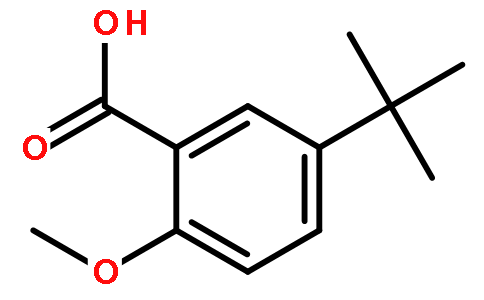 5-叔丁基-2-甲氧基苯酸