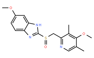 5-methoxy-2-{[(4-methoxy-3,5-dimethylpyridin-2-yl)methyl]sulfinyl}-1H-benzimidazole
