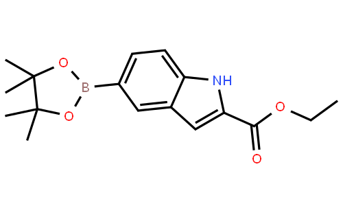 Ethyl 5-(4,4,5,5-tetramethyl-1,3,2-dioxaborolan-2-yl)-1H-indole-2-carboxylate