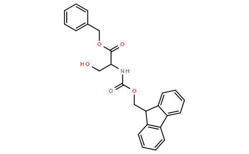 (S)-Benzyl 2-((((9H-fluoren-9-yl)methoxy)carbonyl)amino)-3-hydroxypropanoate