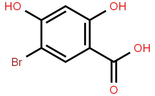 5-溴-2,4-二羟基苯酸