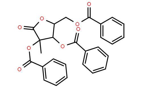2,3,5-三苯甲酰氧基-2-C-甲基-D-核糖酸-1,4-内酯