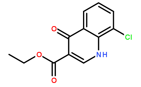 Ethyl 4-hydroxy-8-chloroquinoline-3-carboxylate
