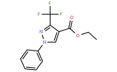 Ethyl 1-phenyl-3-(trifluoromethyl)-1H-pyrazole-4-carboxylate