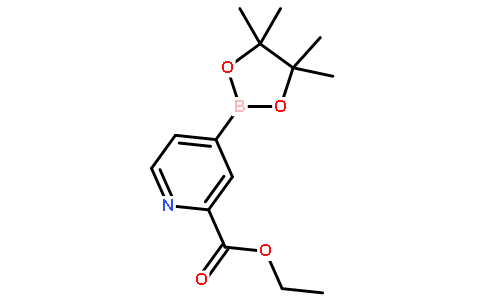 2-Ethoxycarbonylpyridine-4-boronic acid pinacol ester